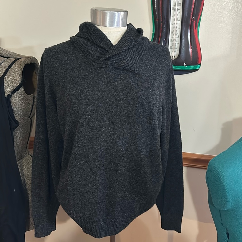 RVYC XL wool/cashmere sweater grey men’s